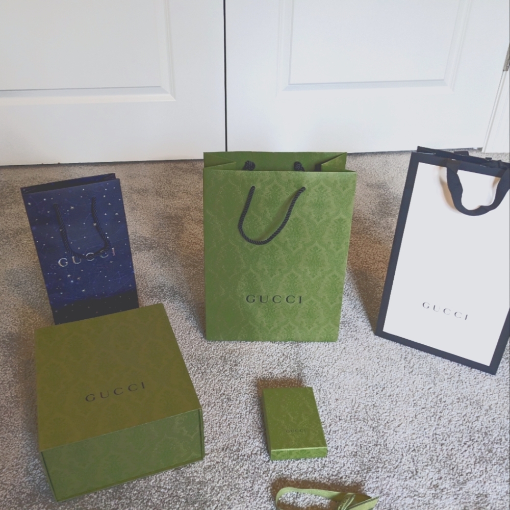 Gucci Boxes and Bags